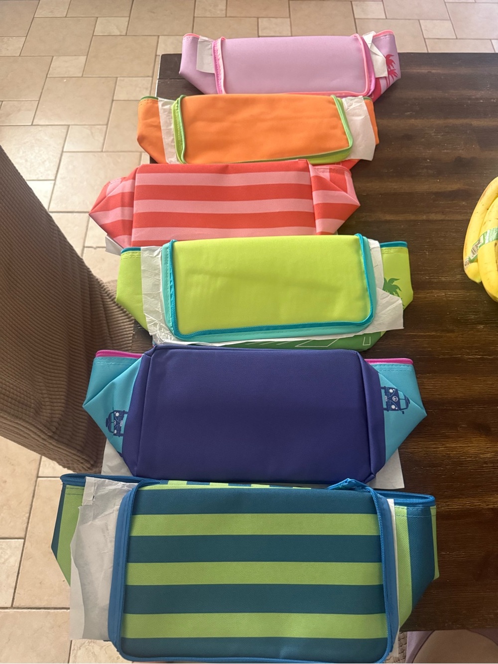 Kids Color Block Waist Bag - Bright Multicolor Options